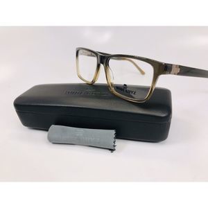 New Wide Guyz Brown Fade BULLDOG Eyeglasses 57mm for The Stylish Large Man